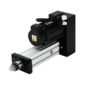 High Precision Guide Rod Cylinder Grey Guided Cylinder 30mm 50mm 100mm Stroke