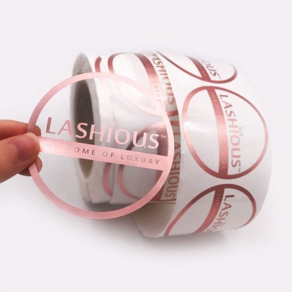 Buy Round Compostable Vinyl Printable Adhesive Labels at wholesale prices