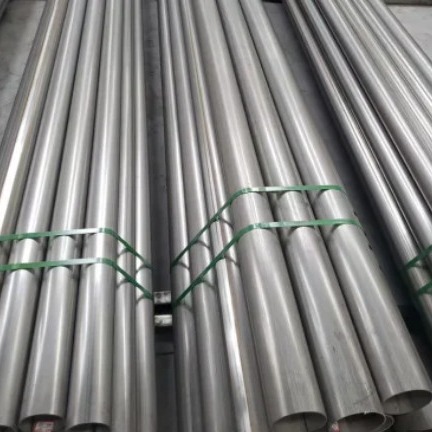 Buy SCH40 Finished Seamless Stainless Steel Tube 201 SUS304 316L 2" For Petrochemical at wholesale prices