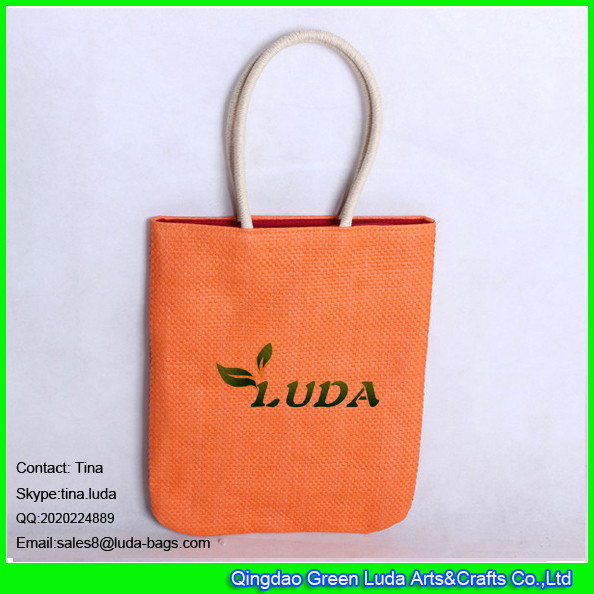 Buy LUDA straw handles straw handbag cheap standard paper straw bag at wholesale prices