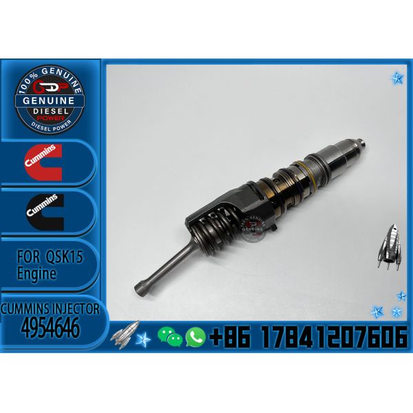 4954646 Genuine Diesel Engine Common Rail QSX15 Fuel Injector 4076963 4903028 570016 1521978