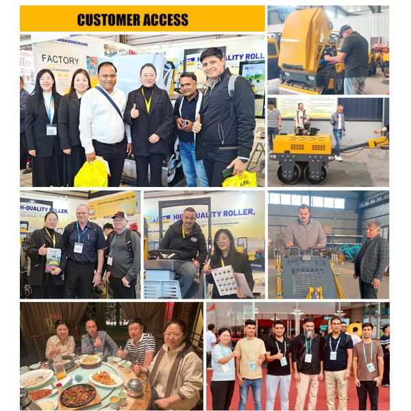 Free Shipping Road Machinery Walk Behind Road Roller 500kg Honda Engine Hand Mini Road Roller Compactor