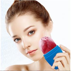 Sustainable Silicone Facial Ice Roller for Cooling Massage and Beauty Care