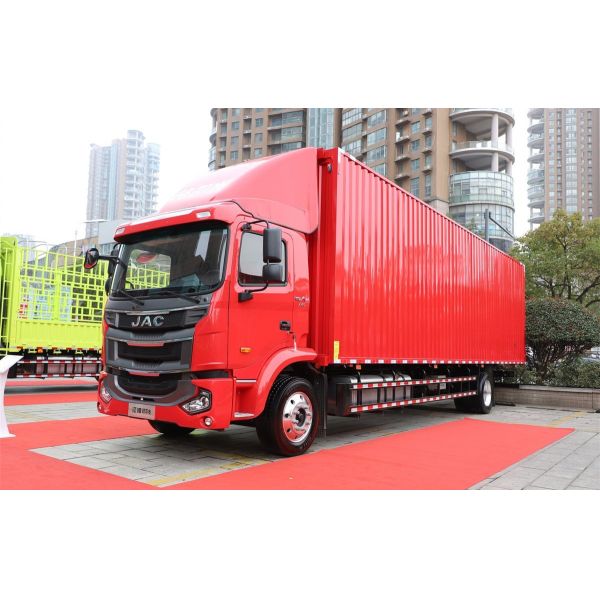 Jianghuai Geerfa A5LIII Medium Truck 245 Horsepower 4X2 10-meter Wing Open Van Truck