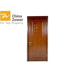 30/60 min Painting Finish Fire Resistant Wooden Door With Perlite Board