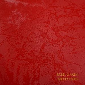 PVC packaging paper with bark pattern, waterproof and scratch resistant