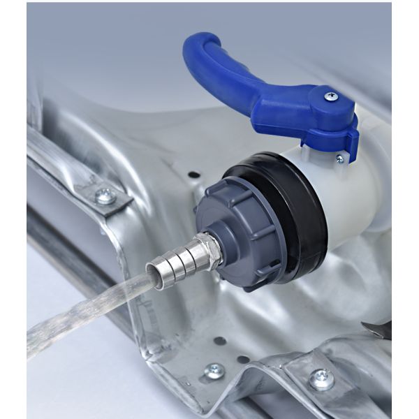 HDPE Body Material DN80 Butterfly Valve perfect for UMETASS Food Grade IBC Tank 100MM