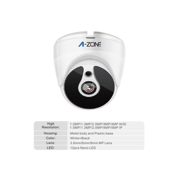 Dometic High Resolution Analog Security Camera With Hard Drive Connect And Browse