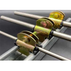 Quality Heavy Load Strut Pipe Cushion Clamps with TPE Rubber for sale