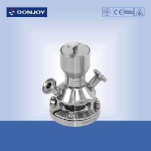 sanitary level aseptic sampling valves with DN50 tank connector