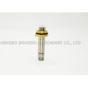 No Groove 430FR Movable Core/Mixed Material Solenoid Stem With Brass Pentagon