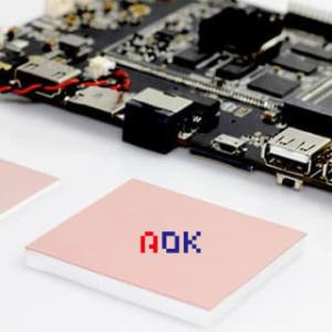 100x100x1mm SSD Thermal Pad , Silicone Thermally Conductive Interface Pads