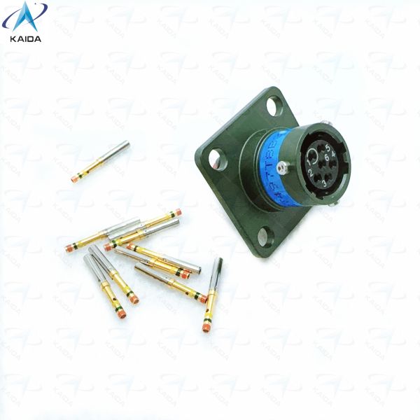 MS27497T08B35SA MIL-DTL-38999 Series Ⅱ 500 V 6 Contacts Electrical Connector Wall Mounting Receptacle JTPQ00
