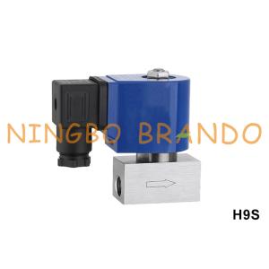 Quality 150 bar High Pressure Stainless Steel Solenoid Valve 1/8'' 1/4'' 3/8'' 1/2'' 24V 220V for sale