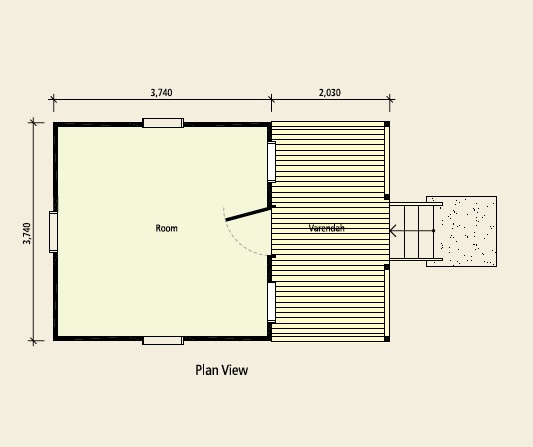 Quick Assemble Light Steel Guage Frame Prefab Home Beach Customized Bungalows