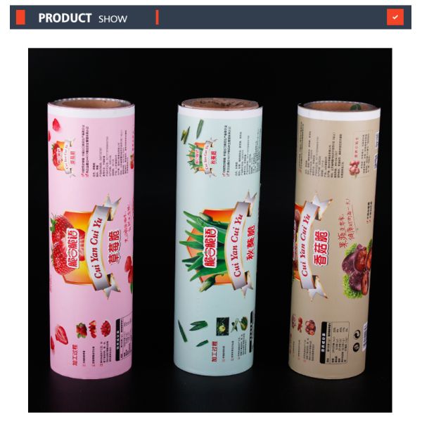 Custom printed metallized laminated packaging film roll for dry fruit packing