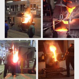 Aluminum Shell 400KW 2000HZ Induction Melting Furnace