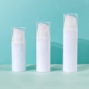 Plastic Foam Pump Bottle for Cosmetics with Screw Cap