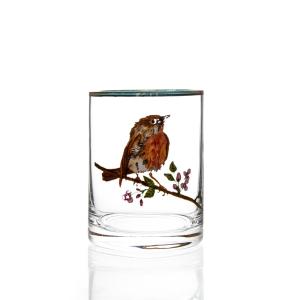 Clear Crystal Wine Glass Bird Drawing Collection Glass Gift Selling Lovers