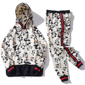 Fashion custom fully print design mens sublimation tracksuit