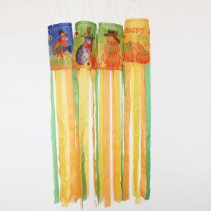 Quality Fall Harvest wind sock turkey cat pumpkin for sale