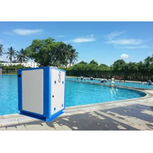 Quality Swimming Pool Heat Pump EVI Unit Low Temperature Water To Water Ground Heat Pump for sale