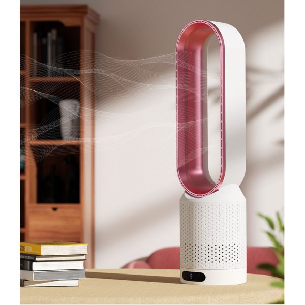 20 Inch Timer 2 Hours Bladeless Fan with Touch Screen and Air Circulation Technology