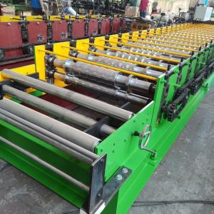 1250mm Roofing Corrugated Sheet Roll Forming Machine PPGI Color Steel Zinc