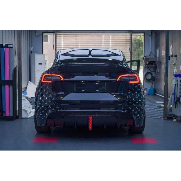 Auto Parts for Tesla MODEL Y Body Kit MODEL Y Upgraded SD-style Front and Rear Bumper Spoiler Carbon Fiber Body Kit