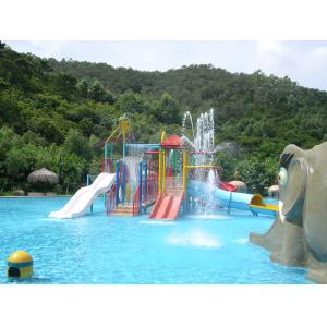 OEM Fiberglass Kids' Water Playground System, Swimming pool Play Equipment