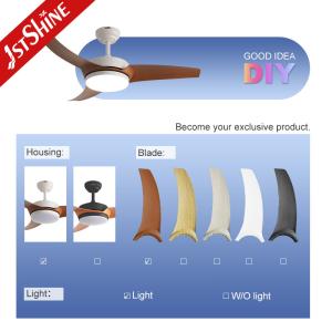 Sleek 3-Blade Ceiling Fan with Integrated LED Light Modern and Stylish Design