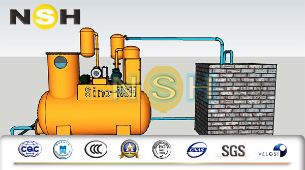 Buy Waste Oil Water Separator Industrial With Dynamic Balance Overflow Structure at wholesale prices