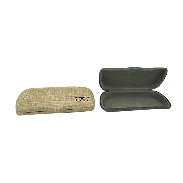 Buy Indie Hipster Linen Hard Eyeglass Case , Optical Glasses Case at wholesale prices