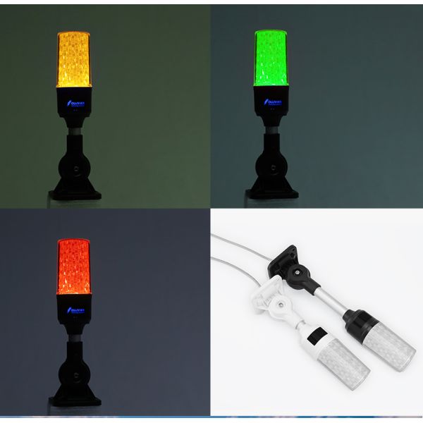 CNC Machine Signal Tower Lamp 3 Color Indicator Warning Alarm Tower Light