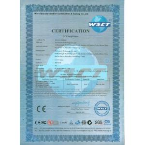 TG Security Technology Co.,Ltd Certifications