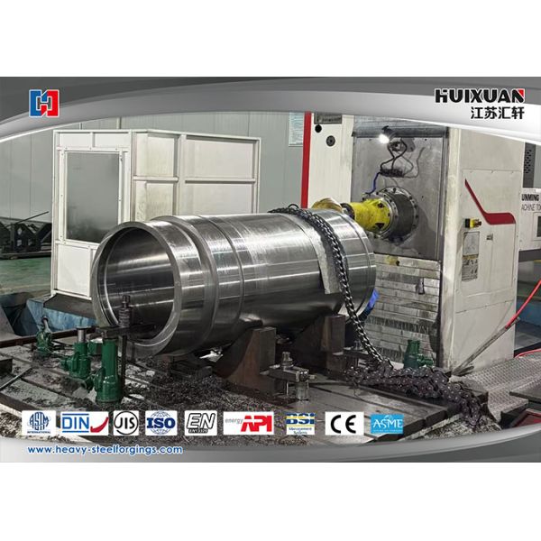 1045 / 4140 / eccentric Heavy Steel Forgings Cylindrical Sleeve Alloy Steel Forgings