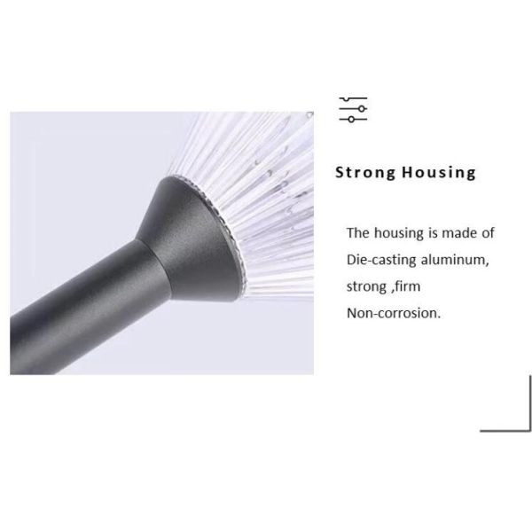 Hot Selling Decoration Waterproof Outdoor Led Solar Lights Lawn Spotlighting Spike Garden Light