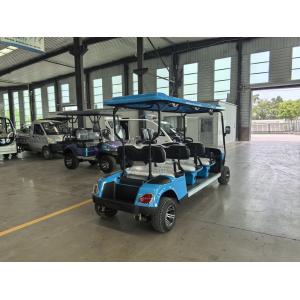 60V Battery Powered Lithium Golf Cart for 6 Passengers