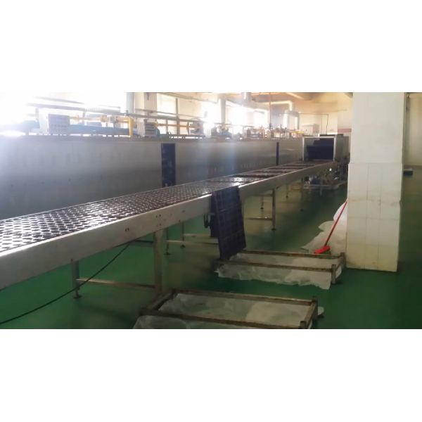Automatic Bakery Equipments Gas Tunnel Oven For Cake Breads Burger Buns Pizza Production Line