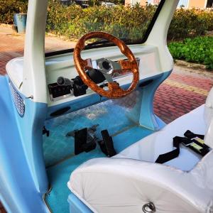 ODM Blue Electric Classic Golf Cart Trolley 20 Mph 48V