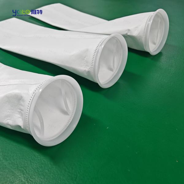 Hygienic 30 Micron Liquid Filter Bag 180*810mm with 0.8 MPa Pressure for