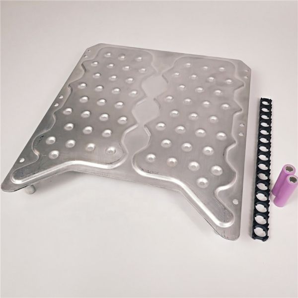 Width 1200mm Aluminum Cooling Plate For Microbus