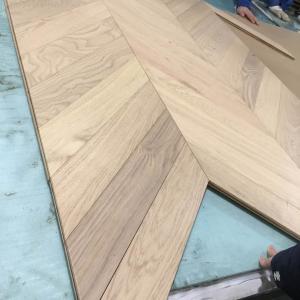 Modern Design Style Hardwood Fishbone Timber Flooring Plank with Engineered Oak