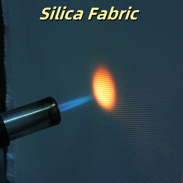 Buy Vermiculite Silica Coated Fiberglass Fabric 1200°C Heat Resistant at wholesale prices