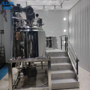 Two Way 500L Vacuum Emulsifying Mixer Machine Steam Heating