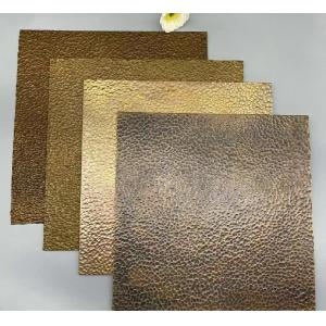 China Old Bronze Etched Color Stainless Steel Sheets In Antique Decoration Brand Board on sale
