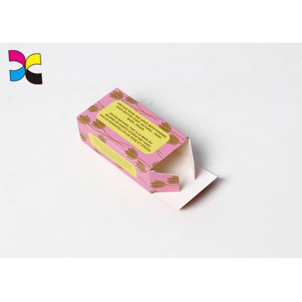 Small Custom Packaging Boxes Colorful Recycled Art Board Foldable For Cosmetics