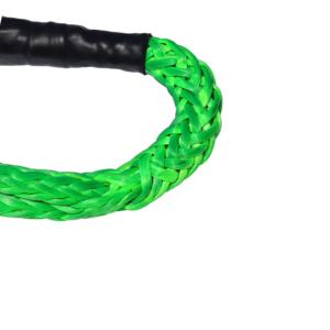 High Strength 12mm UHMWPE Fiber Braided Towing Winch Rope for Towing Requirement