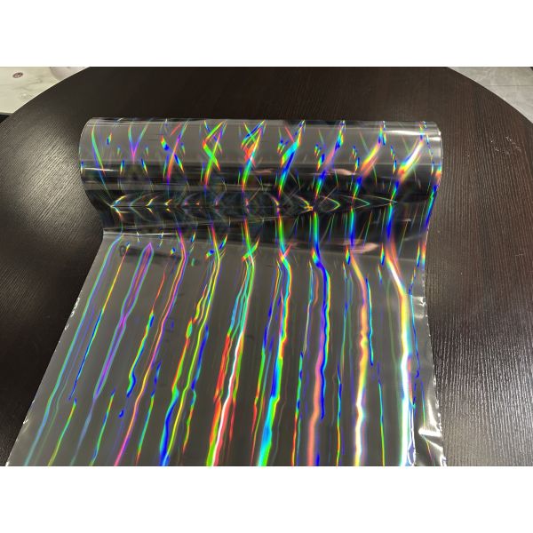 PET Based Pillar Of Light Holographic Metallized Thermal Lamination Film For Versatile Packaging Printing