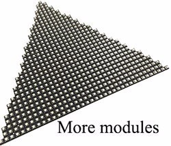 Mooncell led display control card led dj booth table